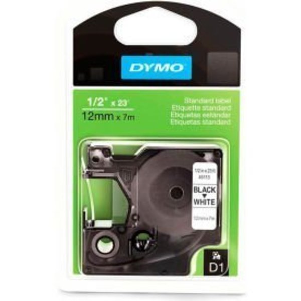 Sanford DYMO® D1 - 3/4 Inch Tape Black on White 1761260